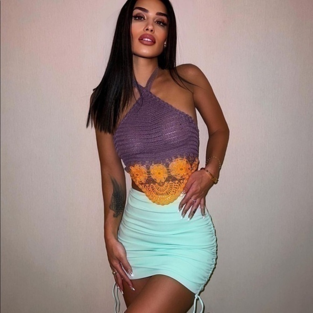 ZARA Halter knit Top 2142/157